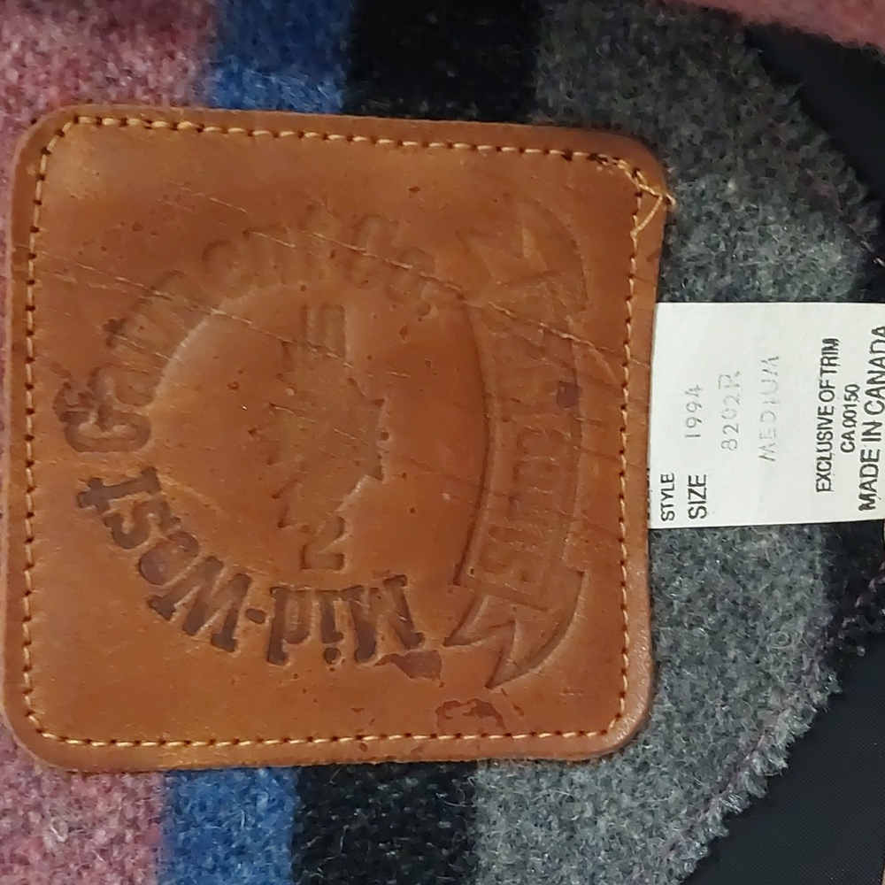Vintage Mid-West Garment Co Western Blanket Crop Jacket - Picture 5 of 9